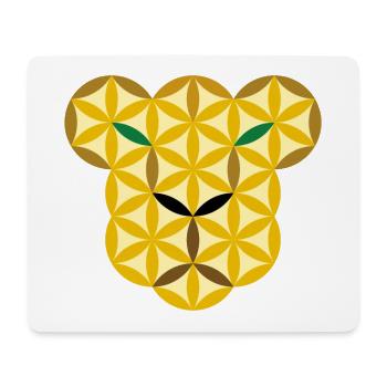 Lion Cub of Life Gr/E - Mouse Pad (horizontal) - white - Front