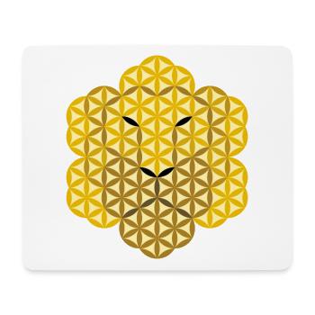 Lion of Life - LMLB - Mouse Pad (horizontal) - white - Front