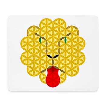 Lion of Life Alpha - TGRE - Mouse Pad (horizontal) - white - Front
