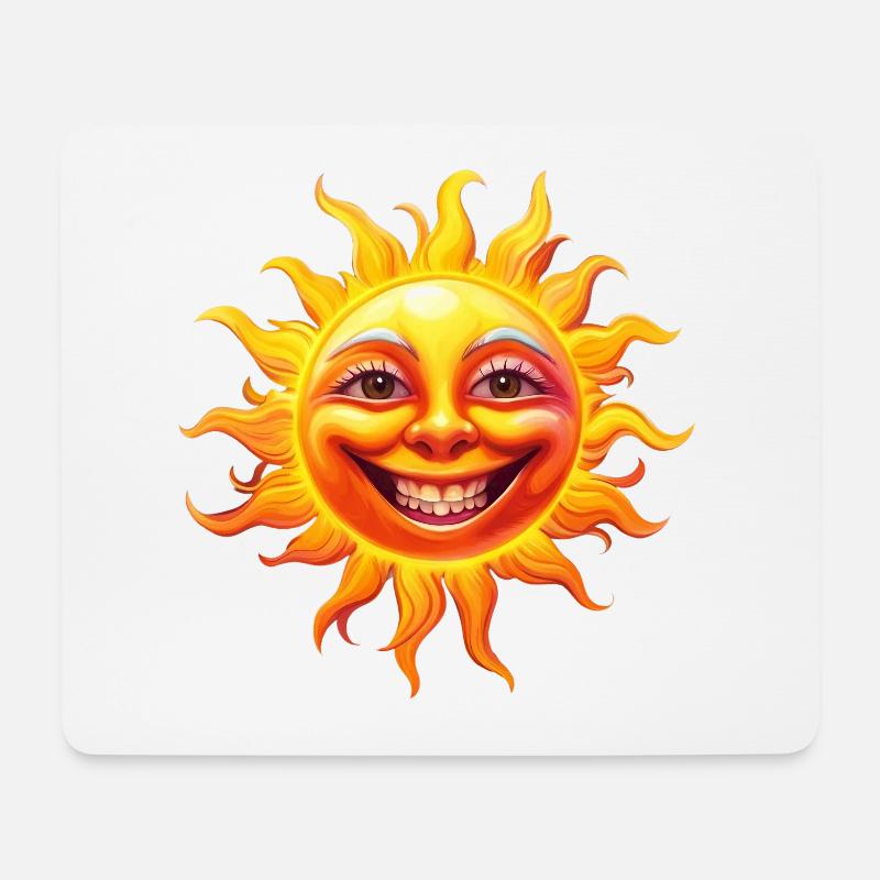 Sunsmile - Mouse Pad (horizontal) - white