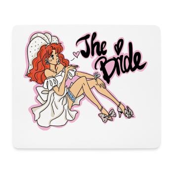 Die Braut - Hochzeit - la mariée - Tapis de souris (format paysage) - blanc - Devant