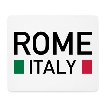 Rome, Italy (zwei Vierecke) - Mousepad (Querformat) - Weiß - Vorne