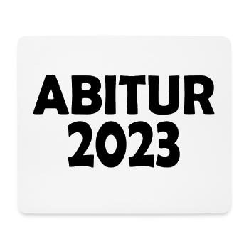 Abitur 2023 - Mousepad (Querformat) - Weiß - Vorne