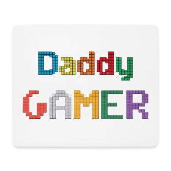 Papa-Hemd - Mousepad (Querformat) - Weiß - Vorne