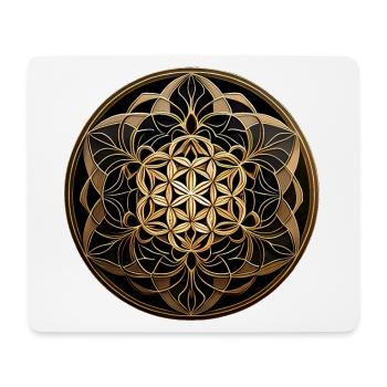 Flower of Life - Mouse Pad (horizontal) - white - Front