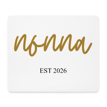 nonna est 2026 - Mousepad (Querformat) - Weiß - Vorne