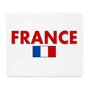 France - Tapis de souris (format paysage) - blanc - Devant