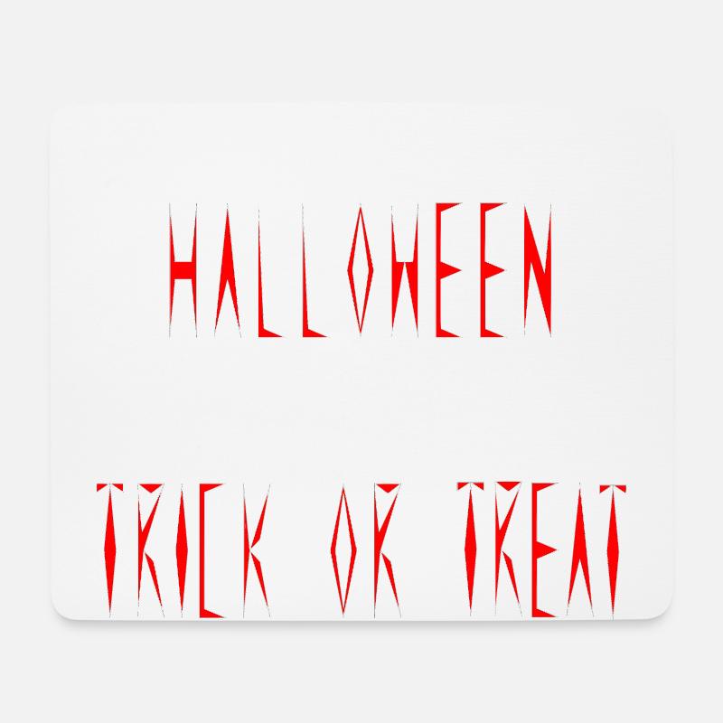 Halloween 1 - Tapis de souris (format paysage) - blanc