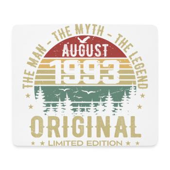 Legende seit Aug 1993 Geburtstagsgeschenk 1993 - Mousepad (Querformat) - Weiß - Vorne