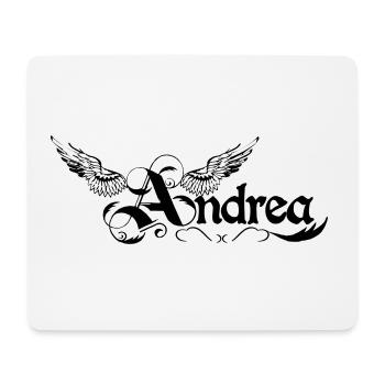 Andrea 2 - Mousepad (Querformat) - Weiß - Vorne