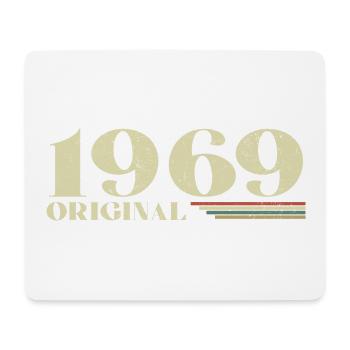 Original 1969 Vintage 1969 Birthday 1969 Retro - Mouse Pad (horizontal) - white - Front