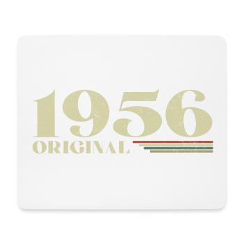Original 1956 Jahrgang 1956 Geburtstag 1956 Retro - Mousepad (Querformat) - Weiß - Vorne