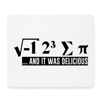 I Ate Some Pie And It Was Delicious 2 - Mouse Pad (horizontal) - white - Front