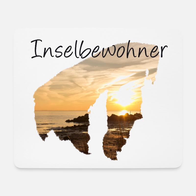 Islander - Mouse Pad (horizontal) - white