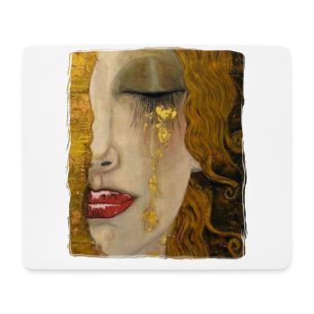 Gustav Klimt - Mousepad (Querformat) - Weiß - Vorne
