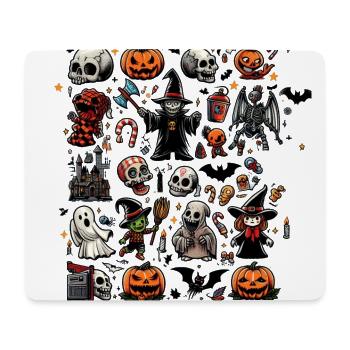 halloween - Mousepad (Querformat) - Weiß - Vorne