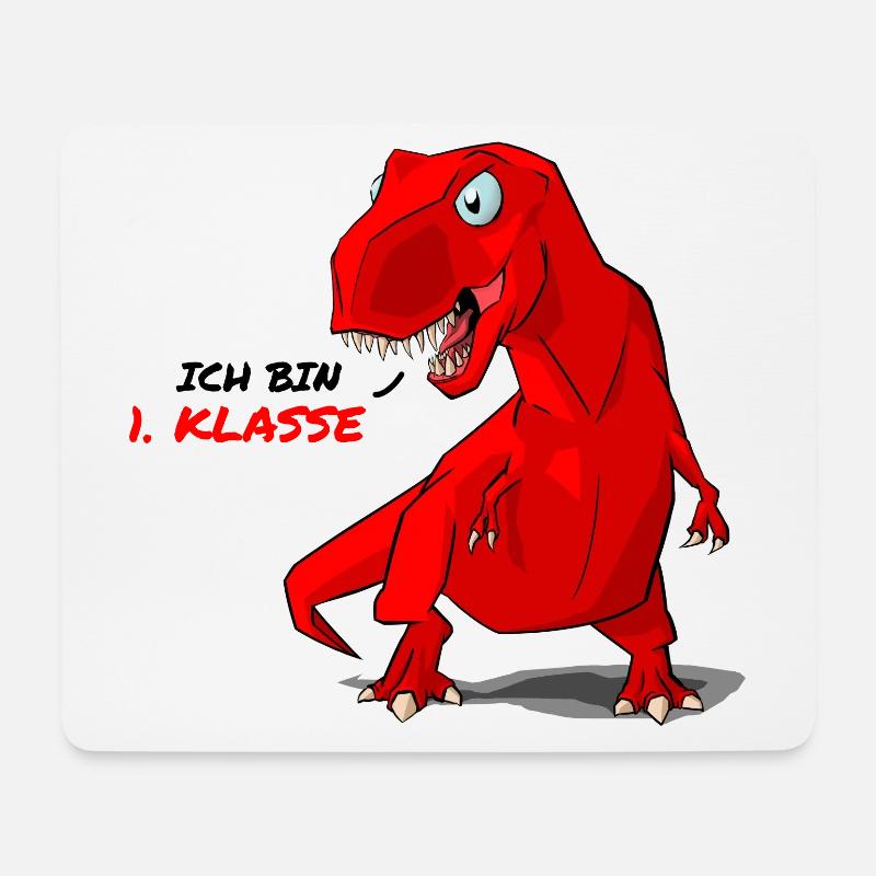 Schulanfang - Ich bin erste Klasse - Mousepad (Querformat) - Weiß