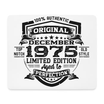December Born 1975 47th birthday gift - Mouse Pad (horizontal) - white - Front