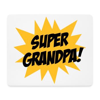 Super Grandpa ! - Mouse Pad (horizontal) - white - Front