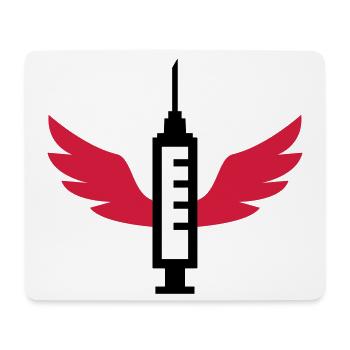 Krankenschwester / Mediziner / Doctor / - Mousepad (Querformat) - Weiß - Vorne