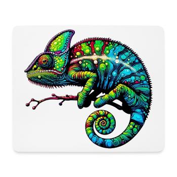 Chameleon - Mouse Pad (horizontal) - white - Front