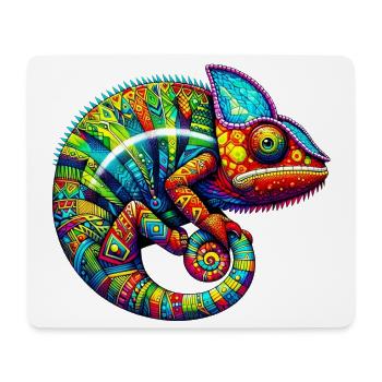 Chameleon - Mouse Pad (horizontal) - white - Front