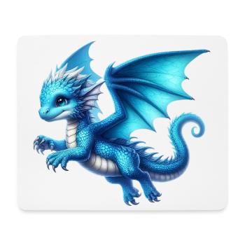 Dragon - Mouse Pad (horizontal) - white - Front