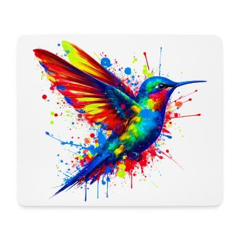 Hummingbird - Mouse Pad (horizontal) - white - Front