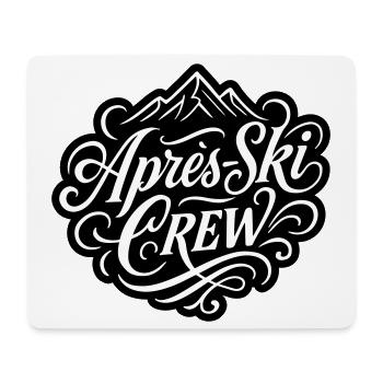 Apres Ski Crew Party - Mousepad (Querformat) - Weiß - Vorne