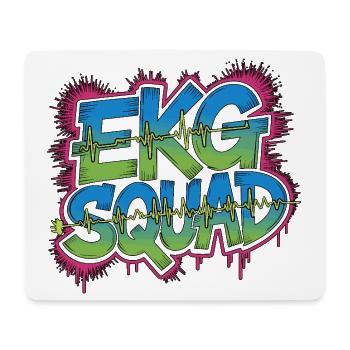Cardiac Tech EKG Squad Pacemaker Technician - Mousepad (Querformat) - Weiß - Vorne