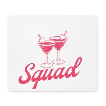 Galentine’s Day Squad EST 2026 Members Only Club - Mouse Pad (horizontal) - white - Front