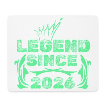 2026 - Mousepad (Querformat) - Weiß - Vorne