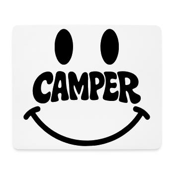 Camper - Mousepad (Querformat) - Weiß - Vorne