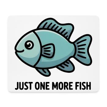Nur noch ein Geschenk für Fisch-Cartoon-Aquarienliebhaber - Mousepad (Querformat) - Weiß - Vorne