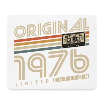 Original 1976 Vintage Retro Geburtstag Geschenk - Mousepad (Querformat) - Weiß - Vorne