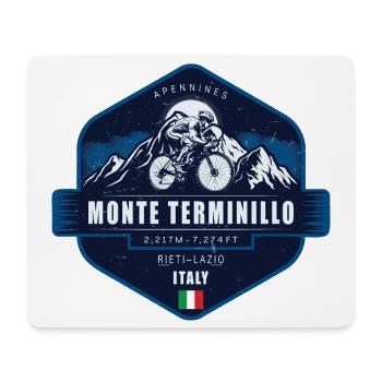 Monte Terminillo, Apenninen, Rieti, Lazio, Italien - Mousepad (Querformat) - Weiß - Vorne