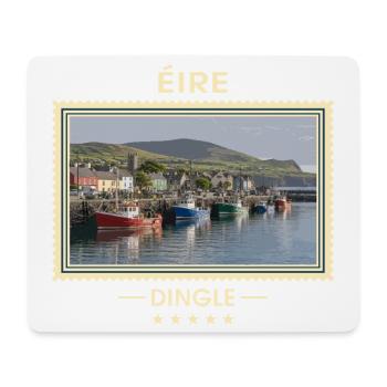 Irland Dingle Vintage Reisemarke - Mousepad (Querformat) - Weiß - Vorne
