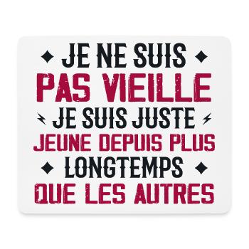 I'm Not Old Vintage Anniversary Gift - Mouse Pad (horizontal) - white - Front