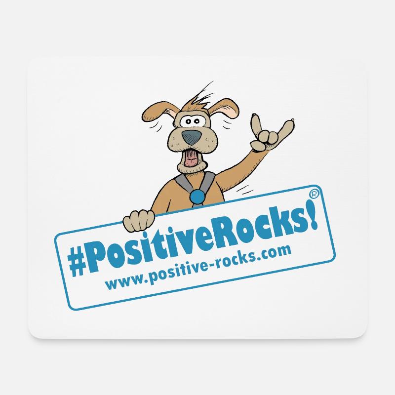 Rocky Spreadsirt v003 - Mousepad (Querformat) - Weiß