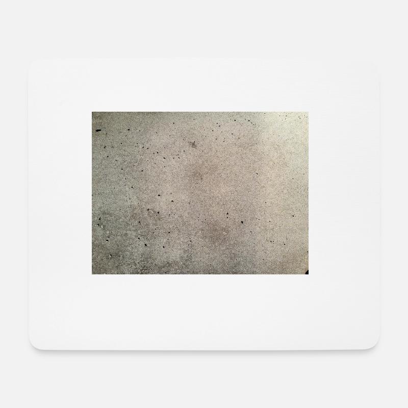 Vintage Beton Mauer - Mousepad (Querformat) - Weiß
