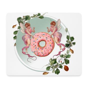 Donut Fairies - Mousepad (Querformat) - Weiß - Vorne
