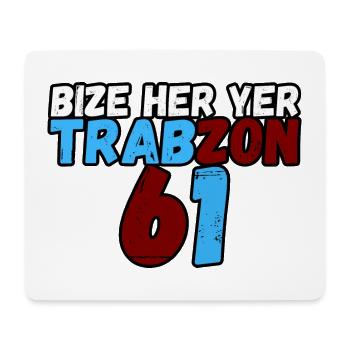 61 Bize her yer Trabzon - Tapis de souris (format paysage) - blanc - Devant