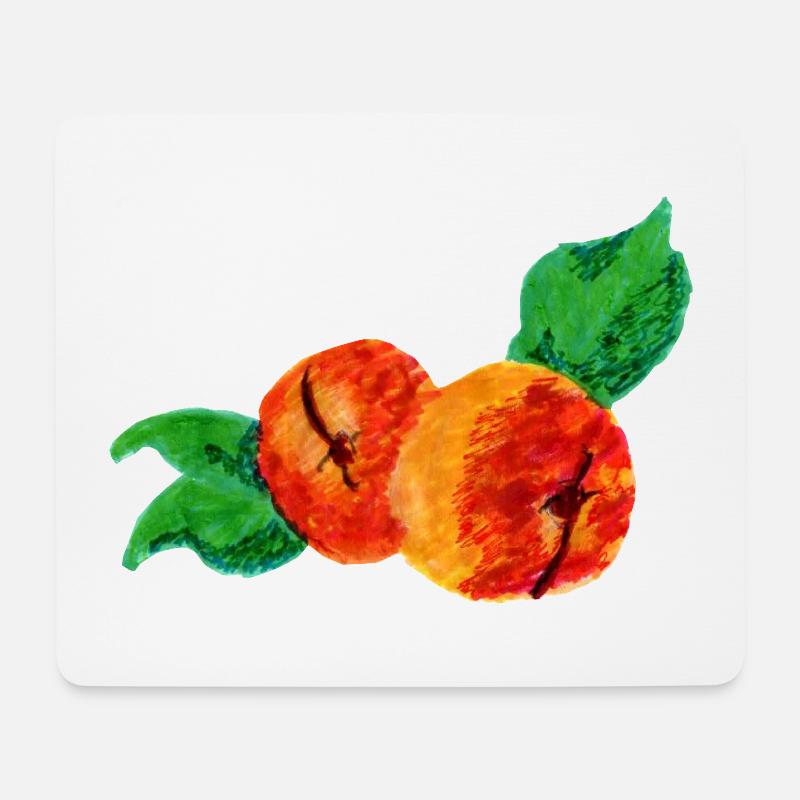 Apricot style - Mouse Pad (horizontal) - white