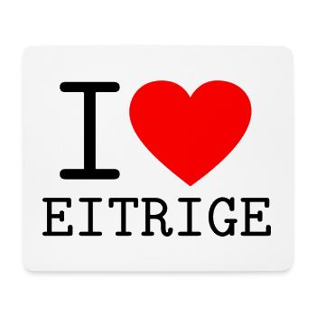 I love Eitrige Wiener Österreich Dialekt - Mousepad (Querformat) - Weiß - Vorne
