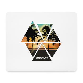 sunset - Mouse Pad (horizontal) - white - Front