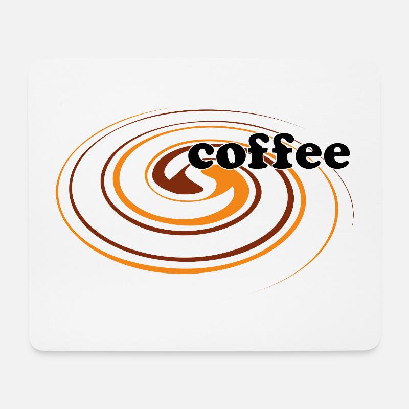 Le café, la boisson magique ! - Tapis de souris (format paysage) - blanc