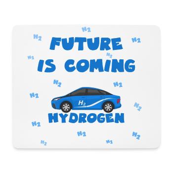 Hydrogen energy drive of the future - Mouse Pad (horizontal) - white - Front