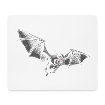 Vampire - Tapis de souris (format paysage) - blanc - Devant