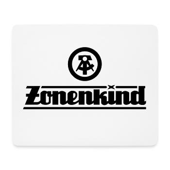 Zonenkind mit DDR Logo - Mousepad (Querformat) - Weiß - Vorne