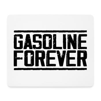 Benzin für immer - Mousepad (Querformat) - Weiß - Vorne